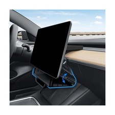 Hideable Under Screen Storage Organizer Compatible with Tesla Model Y 2024-20...