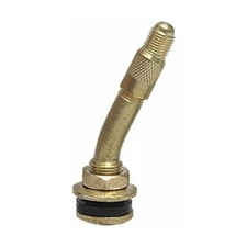 Brass Clamp-in Tubeless Truck Valve Stem 13° Bend Pack of 10