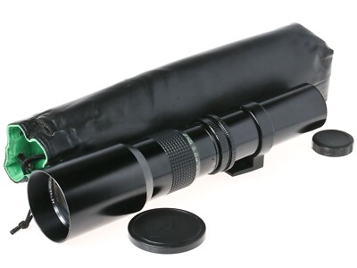 Aetna Rokunar 500mm f8 M39 Mount Telephoto Lens w Caps, Case, Tripod Mt *NR MINT