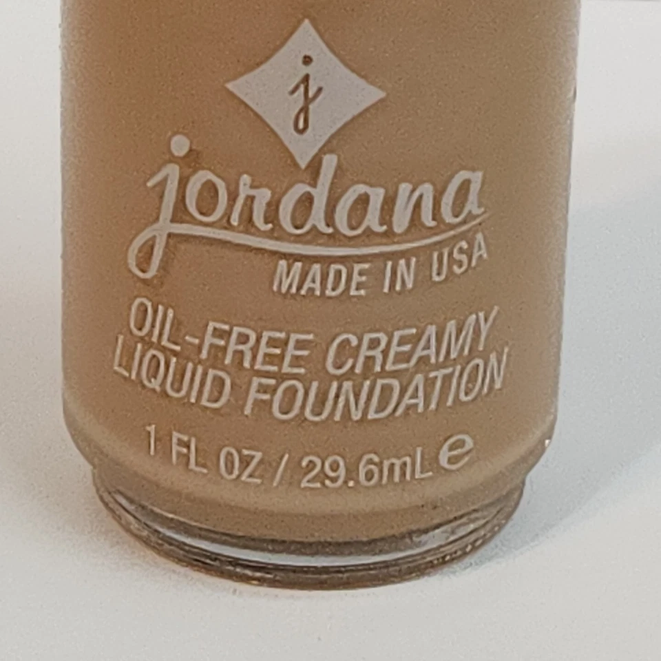 Base líquida cremosa sin aceite Jordana nueva 1 fl oz 06 tostadas hechas en EE. UU. Foto 2 de 4