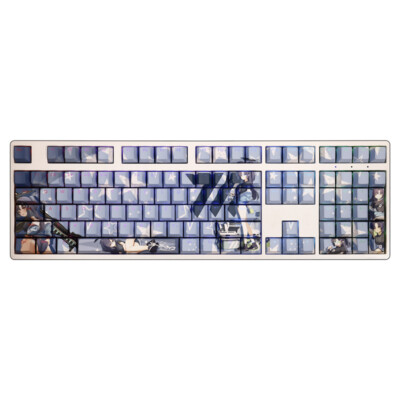 Blue Archive Hayase Yuka Keycaps Dye-sub PBT 108 Keys New for