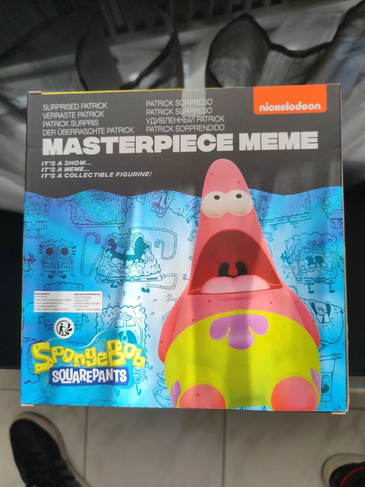 Figurine Nickelodeon Bob L'éponge Masterpiece Meme Patrick Surpris - Photo 2/4