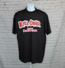 Mezcala Contigo Brandy Presidente T-shirt Men's XL Black A1 EUC 100% COTTON