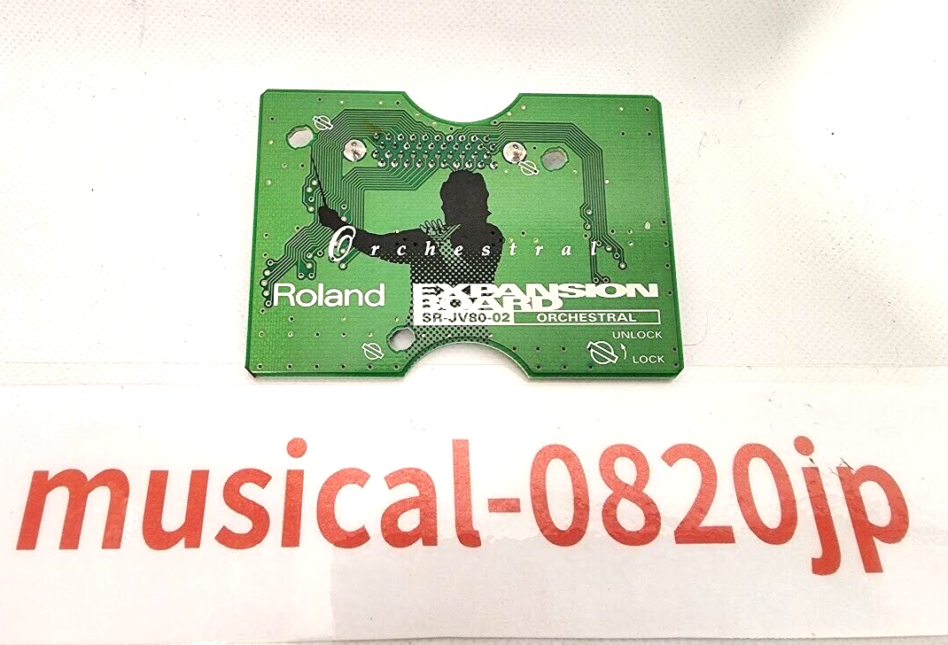 Roland SR-JV80-02 Orchestral Expansion Board Card | eBay