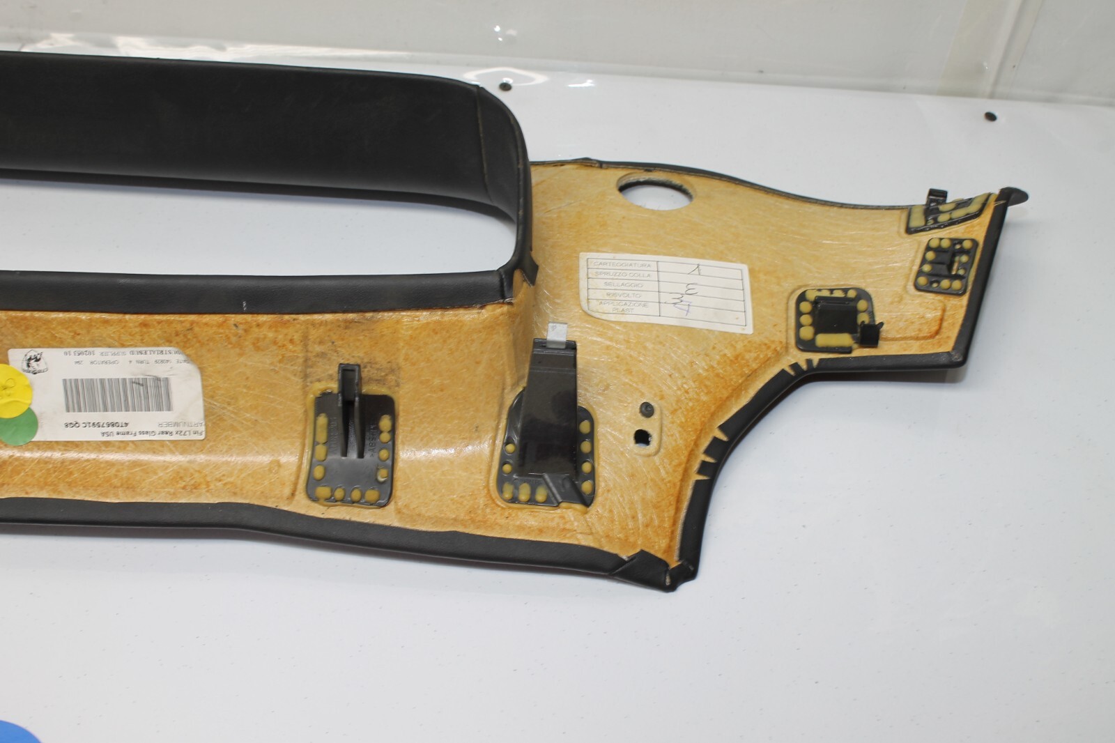 15-20 LAMBORGHINI HURACAN REAR WINDOW SURROUND INTERIOR TRIM LEATHER 4T0867591C