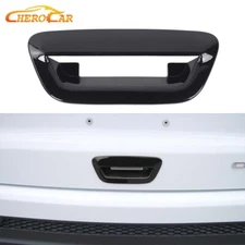 Black Tailgate Rear Trunk Door Handle Cover Trim For Jeep Compass 17+Accessories