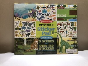 Melissa & Doug Reusable Sticker Pad 