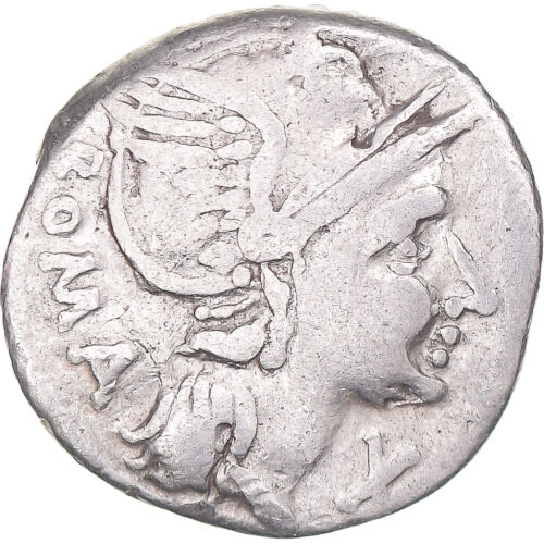 [#1170732] Coin, Flaminia, Denarius, 109-108 BC, Rome, EF, Silver, Crawford:302/ - Picture 1 of 2