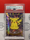 PSA 8 2000 Pokemon Topps Chrome Pikachu Spectra #25 2091
