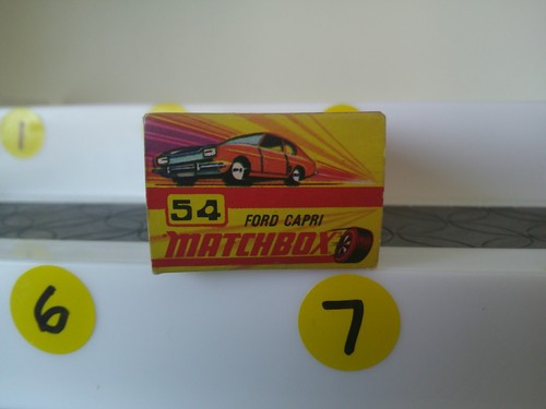 Matchbox Superfast 54 Ford Capri Box - nMINT - Picture 2 of 6