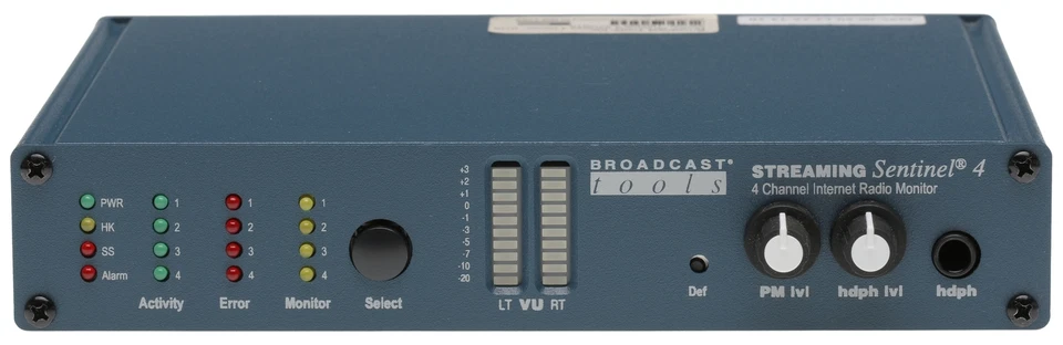 Herramientas de transmisión Streaming Sentinel 4 monitor de señal sensor de silencio conmutación por error Foto 2 de 4