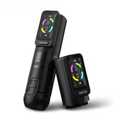 Wireless Tattoo Pen Set Straight Rod Brushless Motor 2400mAh Battery 3.8mm 3.4mm