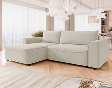 Ecksofa Otemna Links oder Rechts Eckcouch Sofagarnitur Bettkasten Schlaffunktion