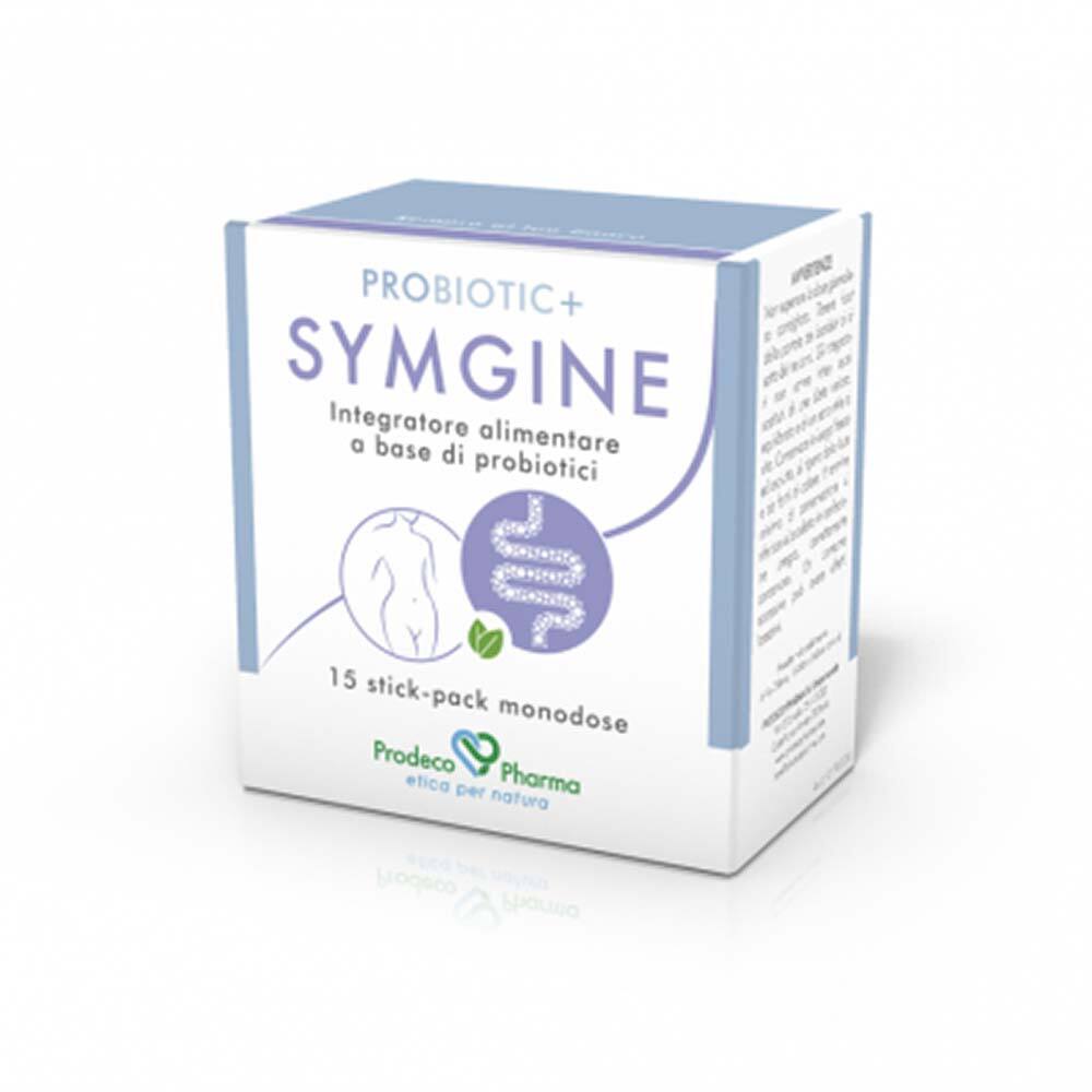 GSE Probiotic+ - Symgine Integratore Riequilibrio Microflora Vaginale, 15 Stick