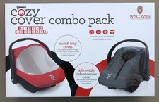 UW Wisconsin Badgers Little Scholar Combo Pack Sun/Bug  Lightweight COZY COVERS