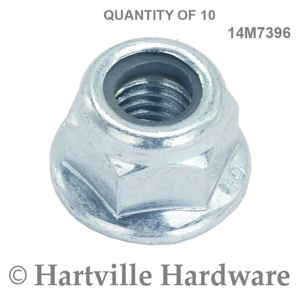 John Deere Original Equipment Lock Nut #14M7396 (10-Pack) | eBay