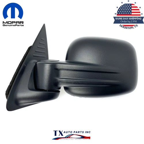 OEM For 2002-2007 JEEP LIBERTY Left Driver Side Mirror Manual Adjust 55155837AH