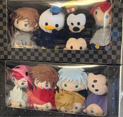KINGDOM HEARTS III Disney TSUM TSUM Plush Set of Stuff Mascot