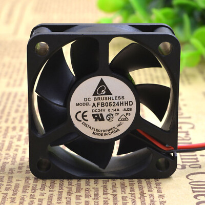 1PC Delta AFB0524HHD 5cm 5020 24v 0.14a 2-wire Inverter Cooling Fan