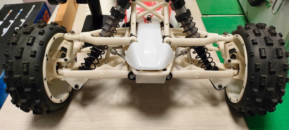 nuova ritiro in negozio auto a scoppio BUGGY rovan 30CC baja 1/5 nuova rtr 80CM - Immagine 3 di 4