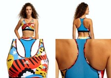 Adidas Don't Rest EGLE Bra Multi Color Primegreen Size Small Womens GU3559