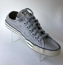 CONVERSE All Star Chuck Taylor Low Top Gray Sneakers 142277F (Size 8.5 M/10.5 W)