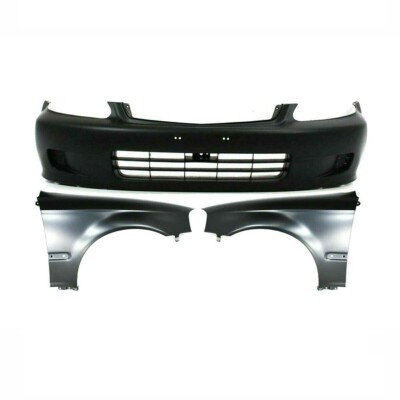 Kotflügel Set Vorne Für Honda Civic 10.95-2.99 | Mit Blinkerloch | TÜV-geprüft | 2-teilig