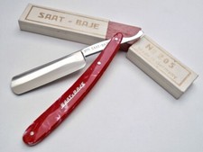 Rasoio DORKO Saat Baje IndiaSolingen Vintage 6/8 TOP Straight Rasoir Rasoir