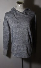 ATHLETA Gray Long Sleeve Thumb Hole Hoodie Women's Size S