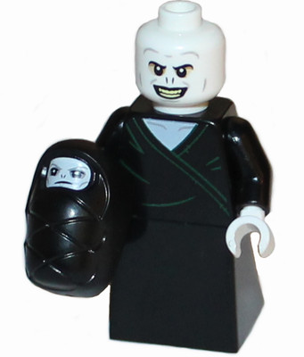 Lego Harry Potter Lord Voldemort With Baby Infant Minifigure New Ebay