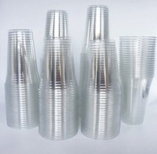 1000 Pack Clear Plastic 12 Oz Cups