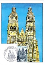 2370+ FDC CARTE  1er JOUR TOURS  CONGRES