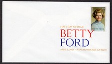 2024 BETTY FORD (Scott 5852) DCP Cancel FDC NT140
