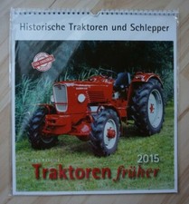 Traktoren früher Kalender 2015 Historische Traktoren 29x32 cm - NEU & OVP