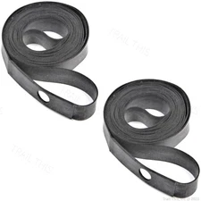 Kenda 27" 12mm Rubber Rim Strips fits 1-1/8" & 1-1/4" Bike Tire Rim Two (2) Pack