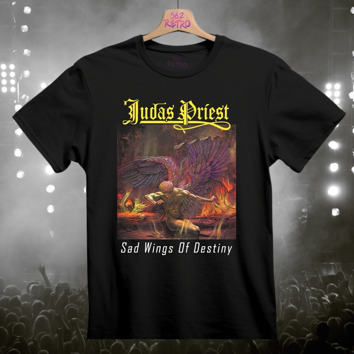 Judas Priest Sad Wings Of Destiny T Shirt Heavy Metal Band Tees