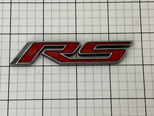 Chevrolet Rs 2016 - 2020 Rear Trunk Side Door Emblem Logo Oem Factory Genuine