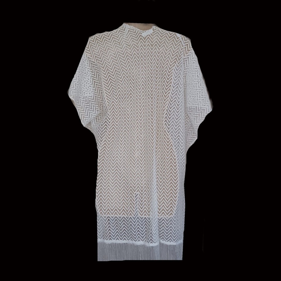 Ardene Women's White Crochet Tunic Beach Wear Swim Suit Coverups Mini