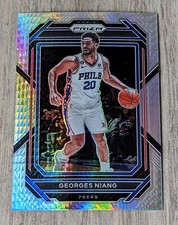 2022-23 Panini Prizm #24 Georges Niang Silver Hyper Prizm Philadelphia 76ers