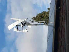 800W Vertical Wind Turbine Wind Power Generator VAWT & Hybrid Charge Controller