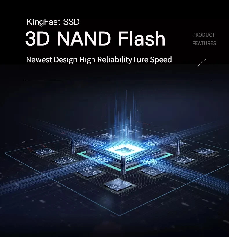 KingFast 128GB 256GB 512GB 1TB SATA III 2.5" Internal Solid State Drive SSD lot - Image 4 of 4