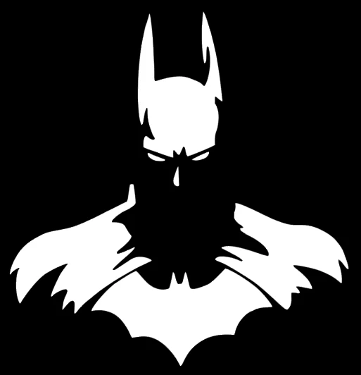 Dark Knight Decal, Batman Sticker, Vinyl Decal for Car, Window, Outdoor  Computer