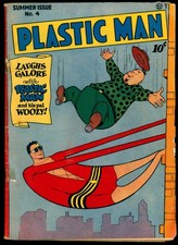 Quality - PLASTIC MAN 1943-56 4 - Grade 3.0 - Comic Book