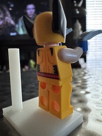 Lego Wolverine Minifigure sh0118 76022 Marvel Super Heroes X-Men Rare Read Desc