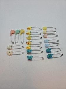 Vintage Diaper Pins Misc Lot 19