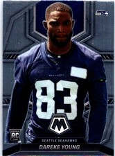 2022 Panini Mosaic #349 Dareke Young RC Rookie Seattle Seahawks
