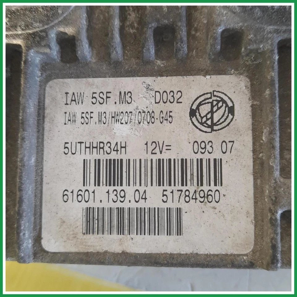 Centralina Iniezione Magneti Marelli IAW5SF.M3 Fiat Idea 51819343 2004 2008 - Immagine 3 di 4