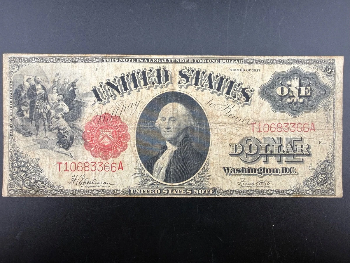 Circulated $1 1917 Year United States Large Size Notes for sale | eBay
