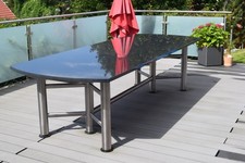 Terrassentisch Edelstahl Tisch Gartenmöbel Gartentisch Esszimmertisch