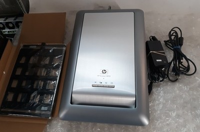 HP ScanJet 4890 Photo Scanner - Flatbed Scanner w/ Templates + USB + AC Adapter